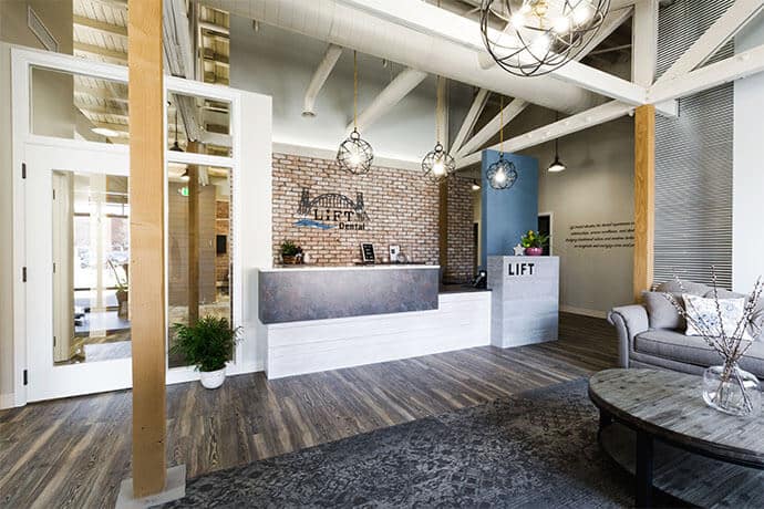 Interior view of Lift Dental Clinic in Stillwater, MN