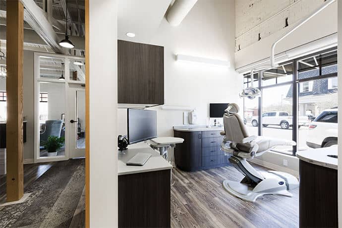 Interior view of Lift Dental Clinic in Stillwater, MN