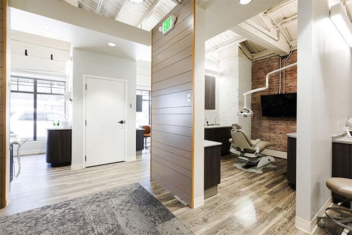 Interior view of Lift Dental Clinic in Stillwater, MN